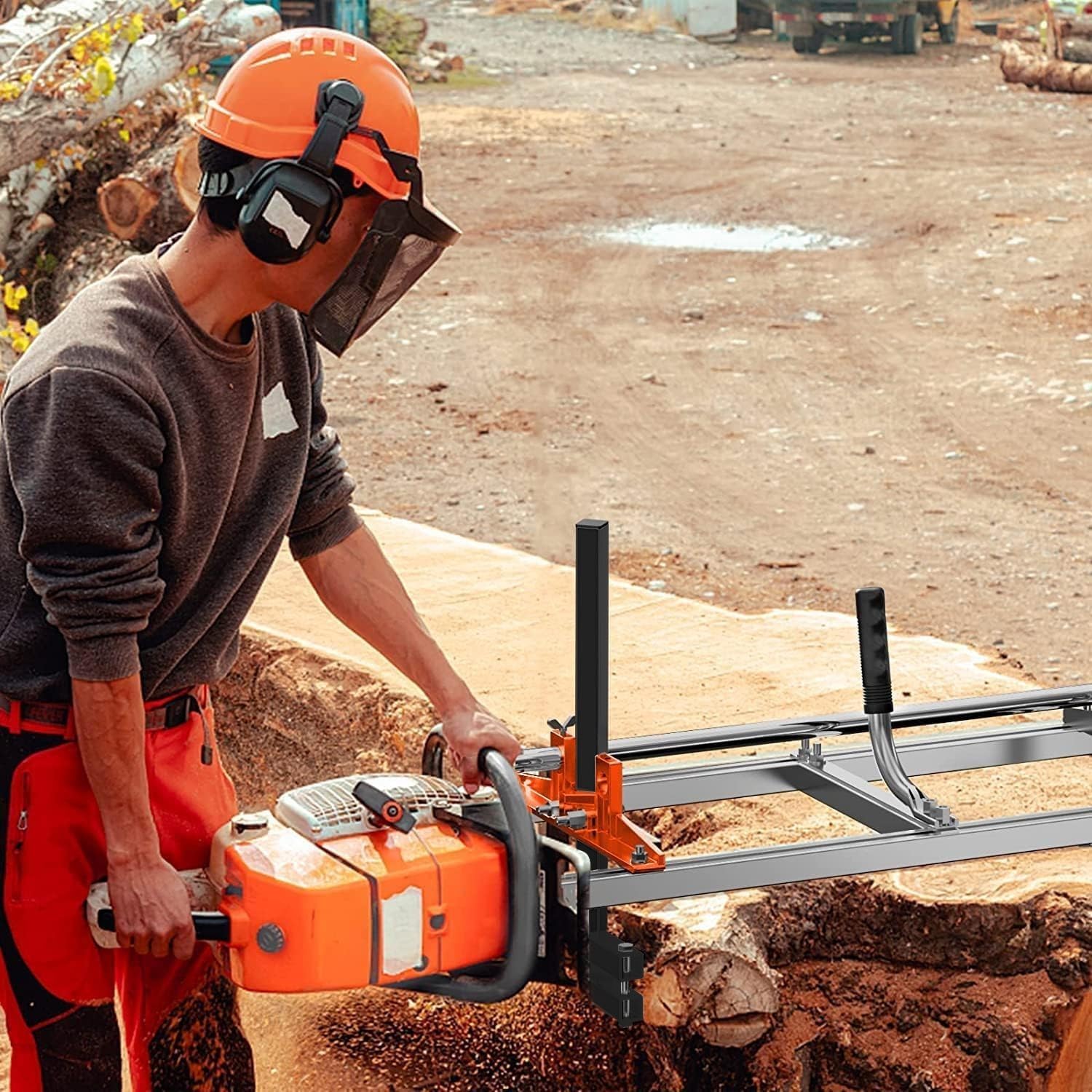 Amazon.com: 36 Inch Chainsaw Mill, Portable Saw Mill, Lumber
