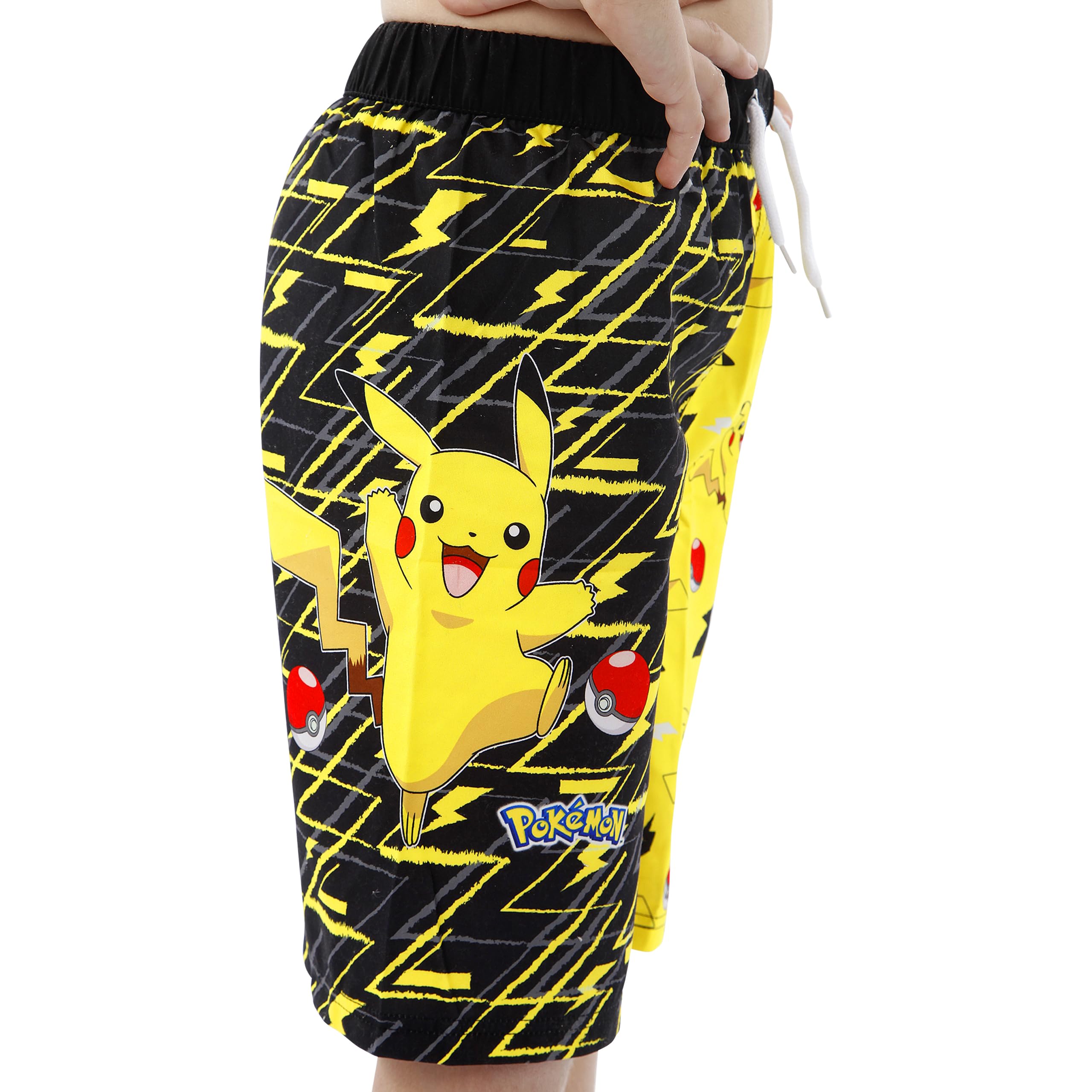 Pokémon Bañador Bañador para Niño con Bóxer Estilo Pikachu | | para Edades De 3 A 10 Años