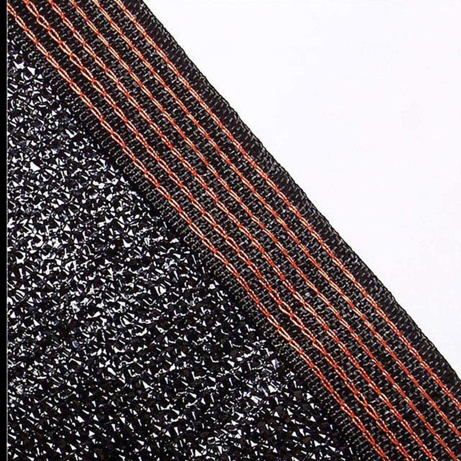 Shade Cloth Net, Black Shade Cloth Net Mesh Tarp 90% for Garden Greenhouse Multiple Sizes(5x5m)