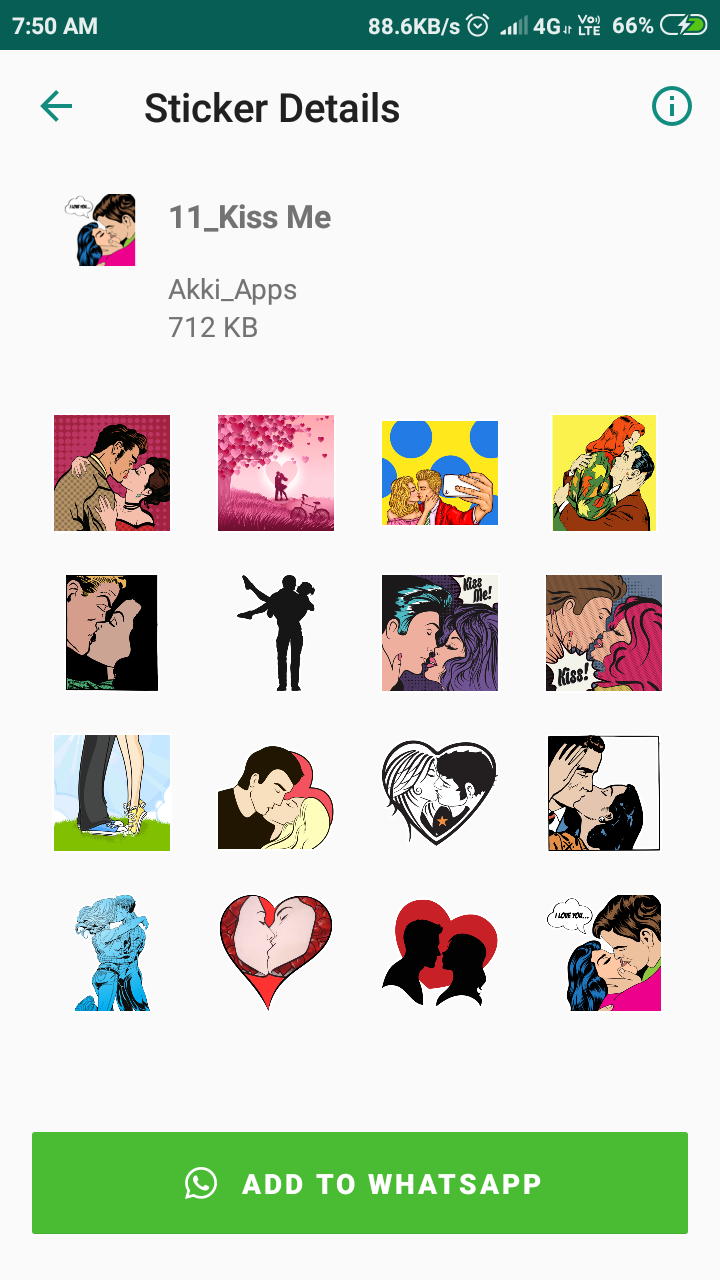 Stickers Romeotics Romantic Stickers - App on Amazon Appstore