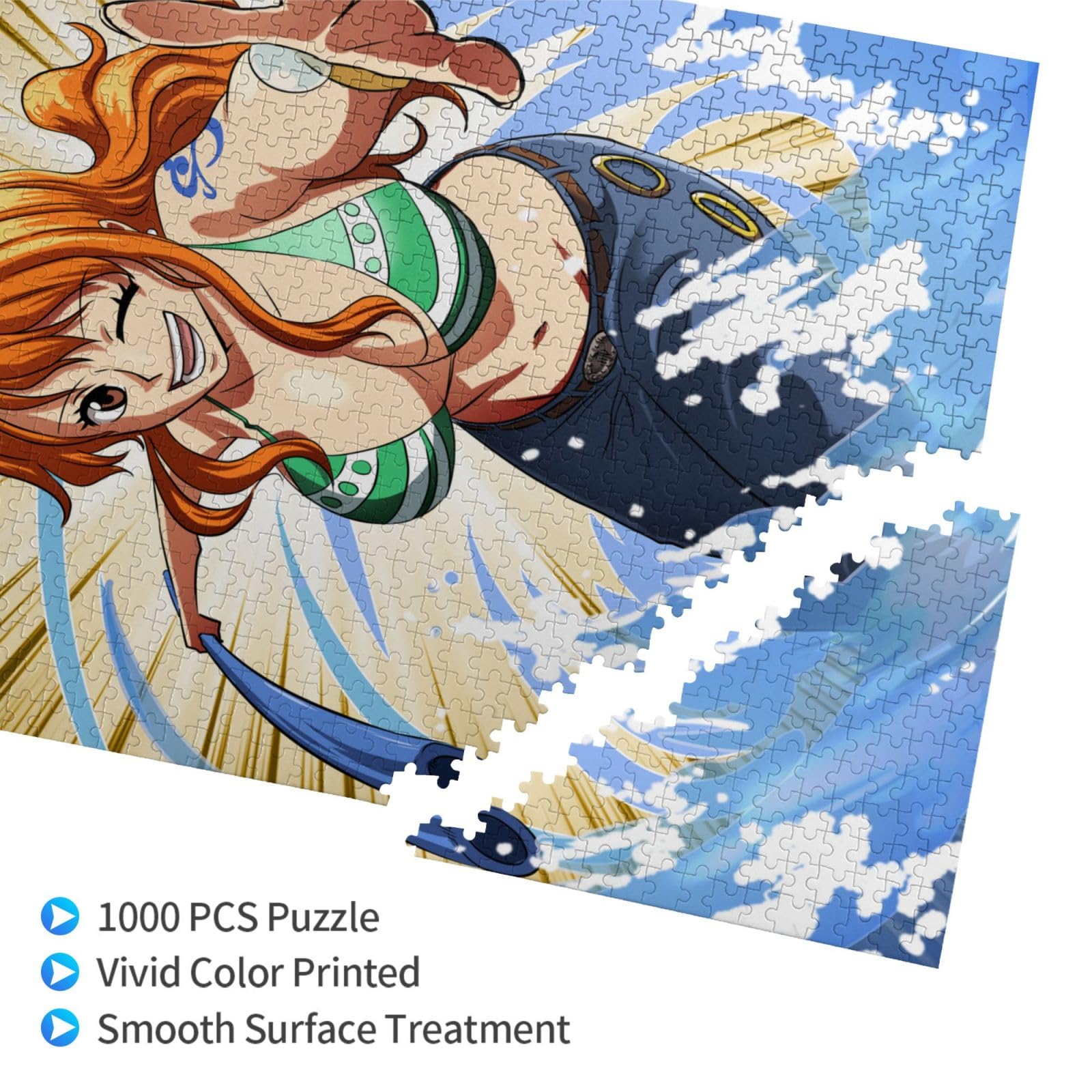 ワンピース 航海王 台湾 海外限定 ジグソーパズル 1000ピース ナミ ロビン Amazon.co.jp: 1000ピース ジグソーパズル ワンピース ナミ One Piece