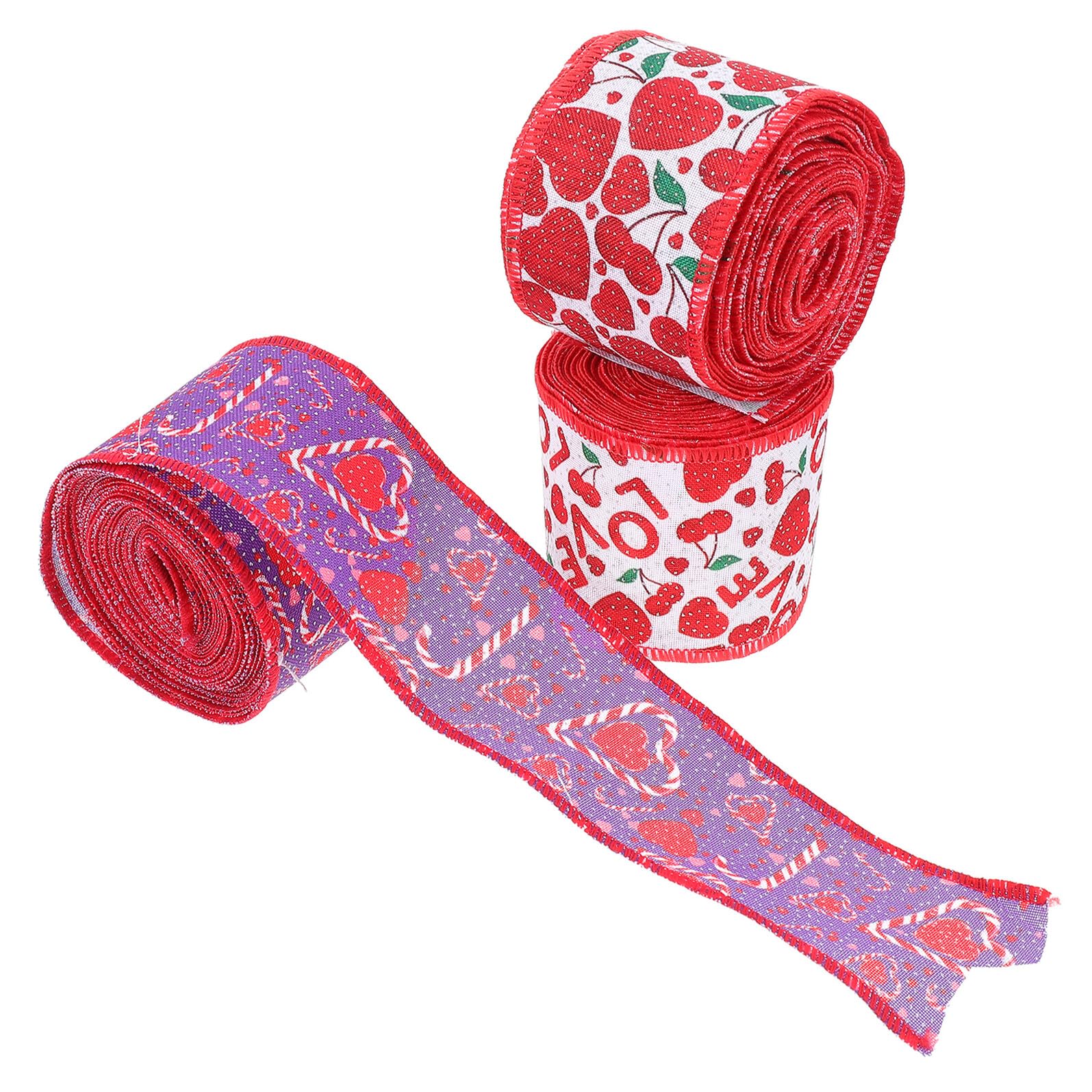 Rubans décoratifs de la Saint-Valentin pour sublimer vos emballages cadeaux DIY
