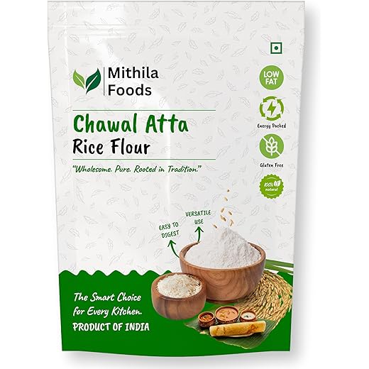 MITHILA FOODS Gluten-Free Rice Atta 1 Kg