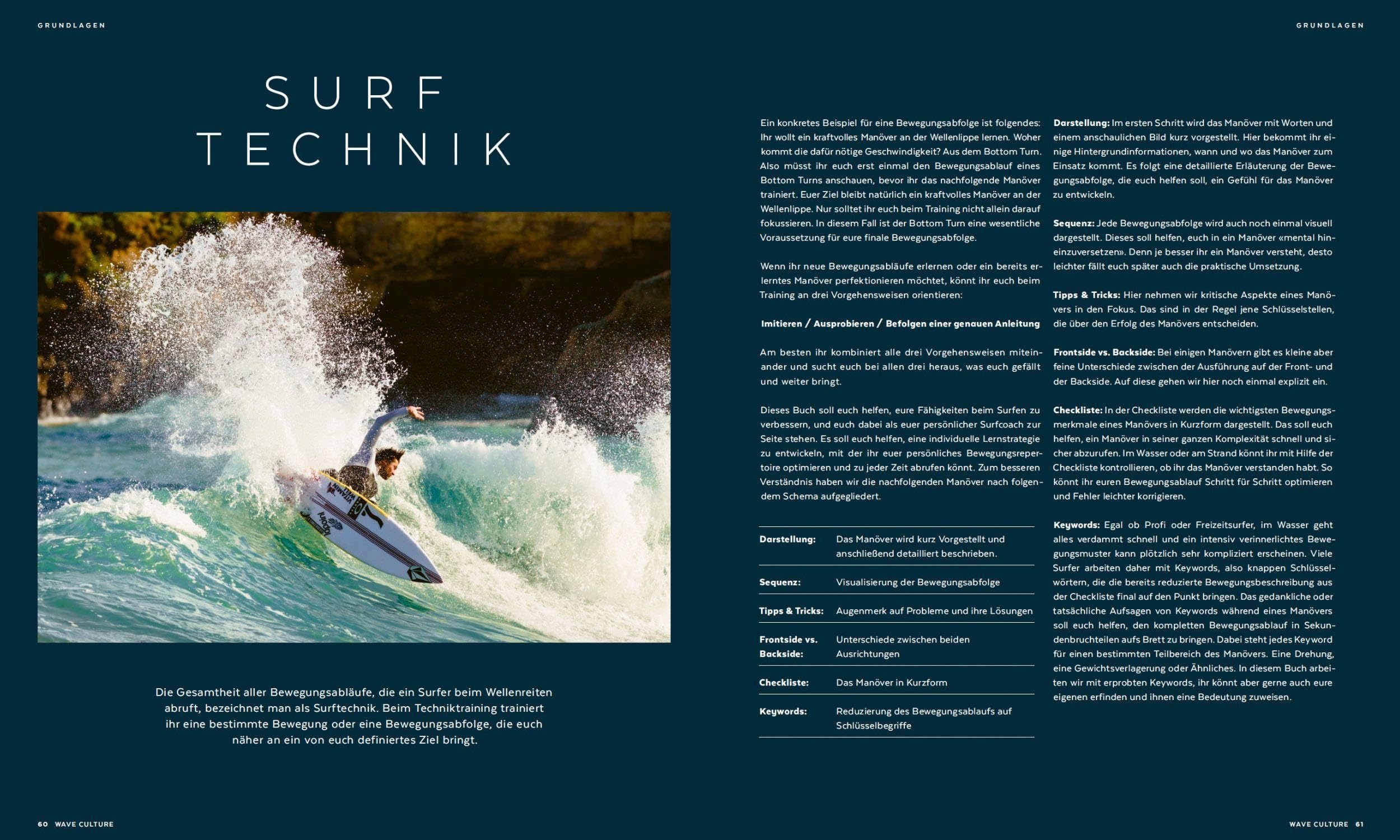 WAVE CULTURE Surfcoach: Trainingsbuch und Travelguide für Wellenreiter