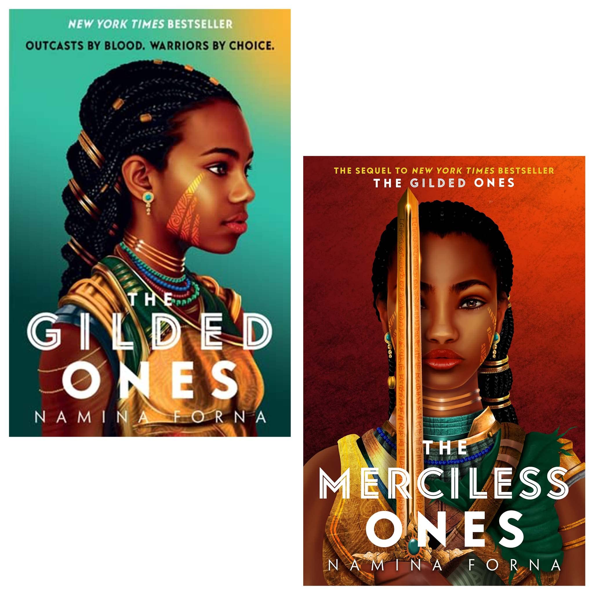 The Gilded Ones Series 2 Books Collection Set (The Gilded Ones, The Merciless Ones)