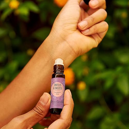 Miniatura 2 de Edens Garden Sniffles & Sneezes - Mezcla de aceite esencial roll-on - 100% puro grado premium, natural, terapéutico, aromaterapia, seguro para niños