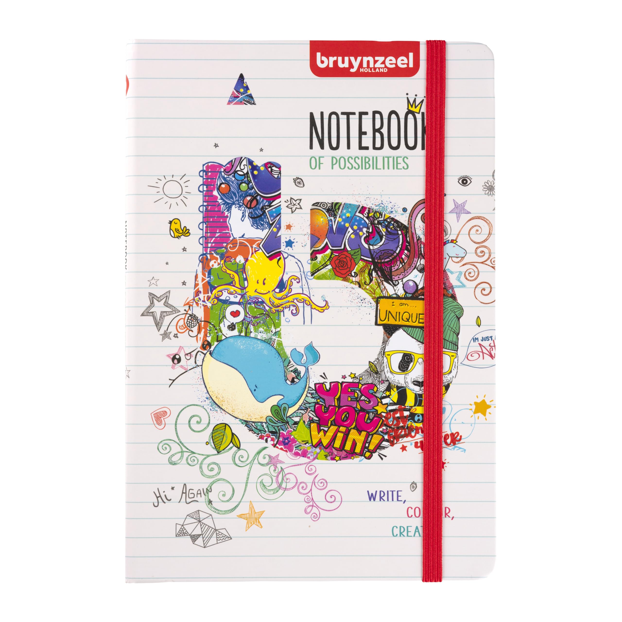 BRUYNZEEL PAPER A5 Notebook of Possibilities 80 g/m2, 160 Pages Royal Talens