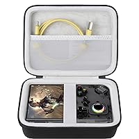 Vista 1 de RAIALL Carrying Case for Anbernic RG40XXV Retro Handheld Game Console, RG40XXV Video Game Holder with Mesh Pocket for Cable and Other Accessories