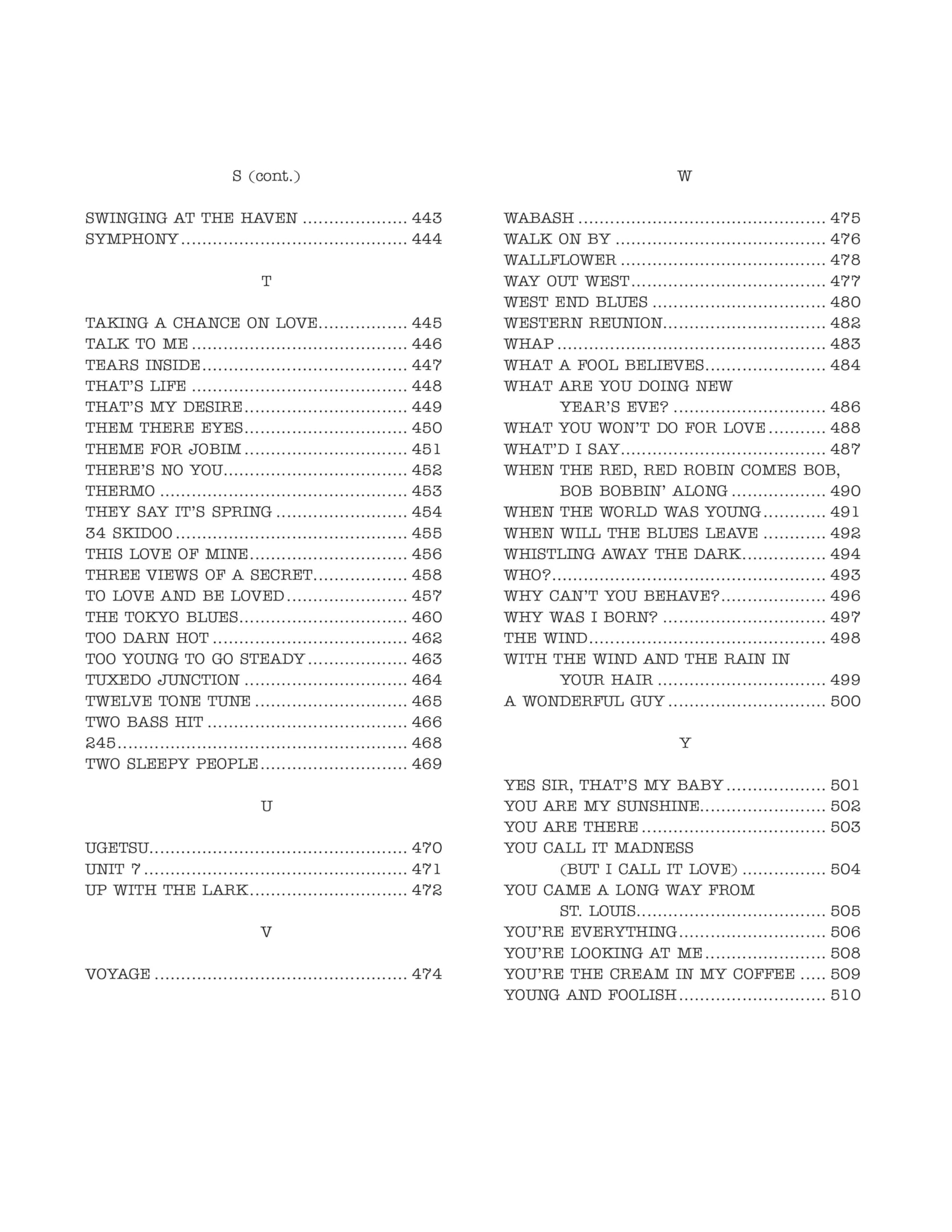 The Real Book: E-flat Edition (4)