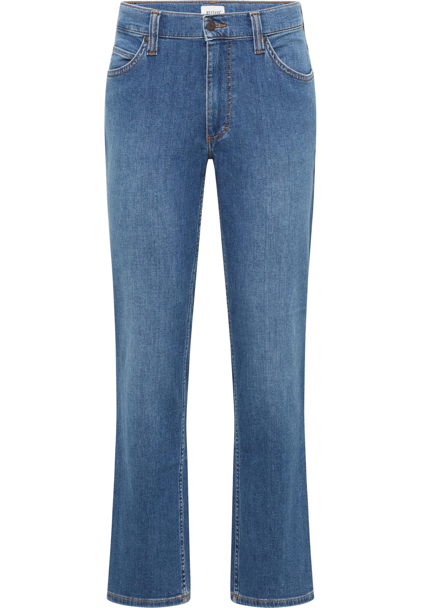 MUSTANG Men's Jeans Trousers Style Tramper Straight, mid-Blue, 31 W/32 L