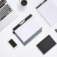 Vista 5 de Yaxa Basics Portada de informes con clip, carpetas de presentación, paquete de 100, 9 x 10.5 pulgadas