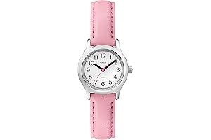 Girls Timex Watches Ages 8-12: TIME Machines 24mm Pink Strap Watch