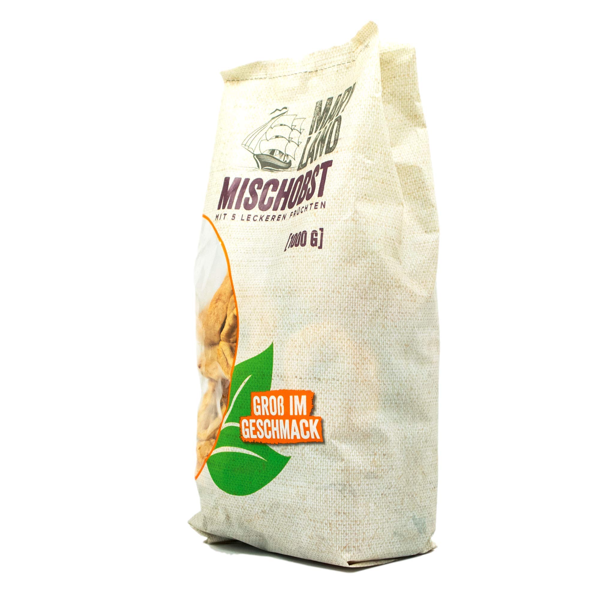 Maryland - 5er Pack Mischobst Trockenfrüchte mit 5 verschiedenen Früchten 1 kg Packung - Getrocknete Früchte Trockenobst Mischung mit Apfelringen, Pflaumen, Aprikosen, Birnen & Pfirsichen (entsteint)