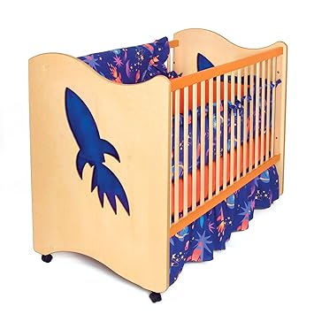rocket cot bedding
