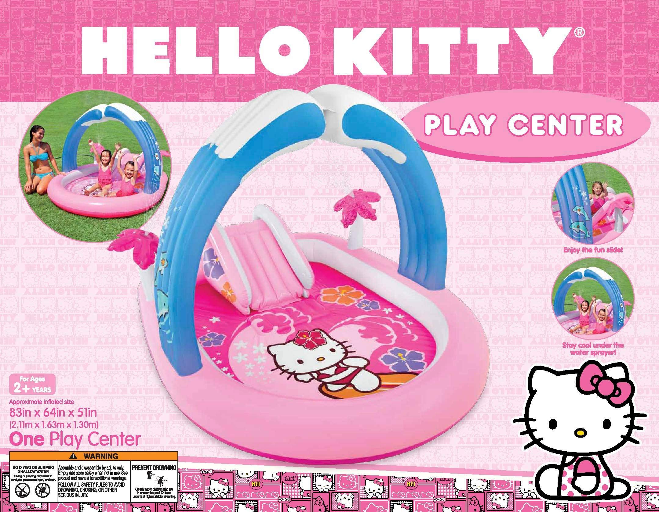 Intex - Île pour Enfants, Motif Hello Kitty, diamètre 137 cm (56513NP