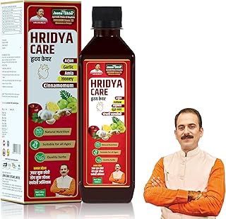 Jeena Sikho Hridya Care Juice | Ayurvedic Heart juice with Immunity &amp; Metabolic Benefits | Herbal tonic For Heart, 500ml, ...