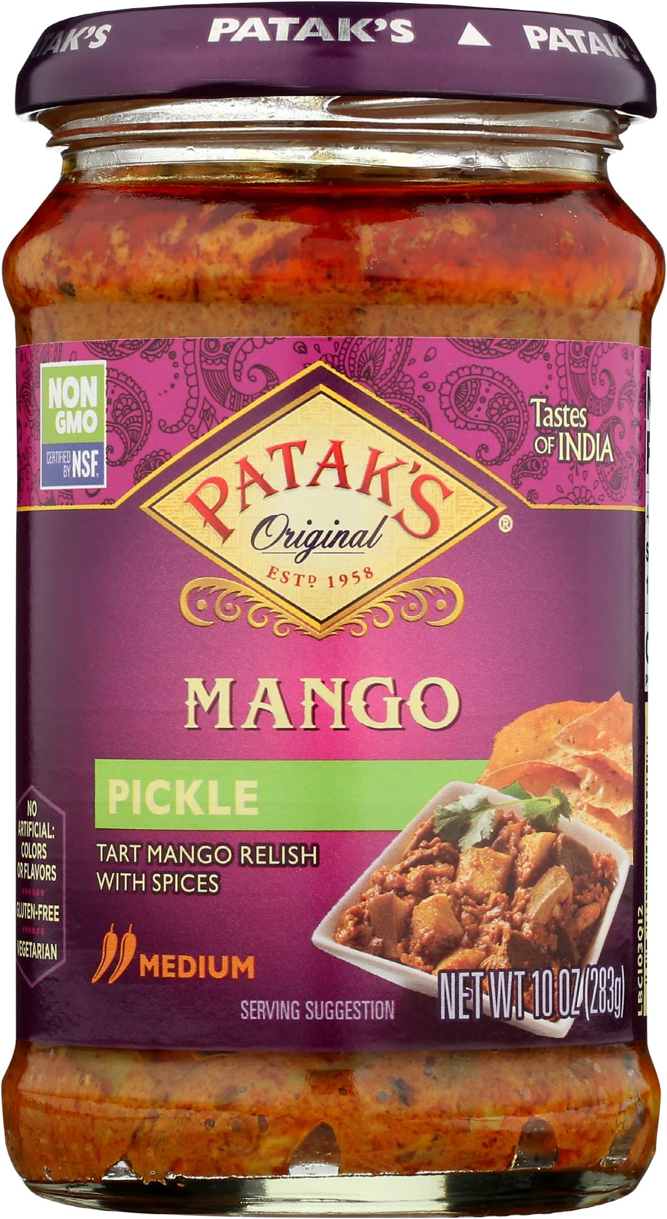 Patak's Hot Lime Pickle - 283g (pack Of 2 - View #9