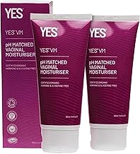 YES® VM Vaginal Moisturiser (2 Pack) | Water-Based, Long-Lasting & Fast-Acting Relief for Vaginal Dryness | Certified Organic | Natural pH-Matched Gel | 2 x 100ml