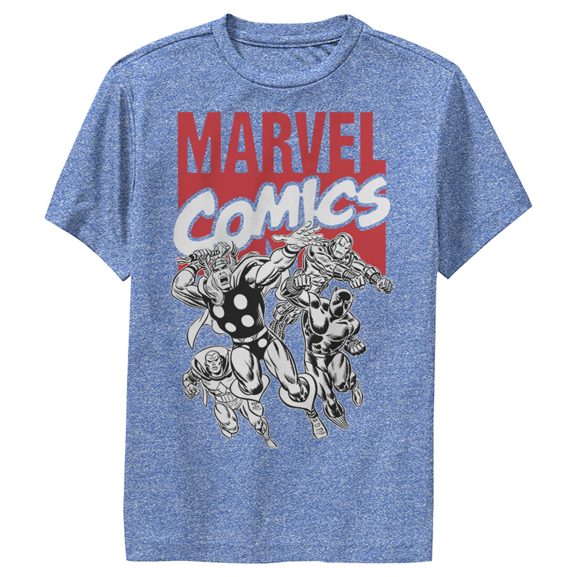T-shirt Marvel Right Team garçon style classique graphique coloré unique - 5