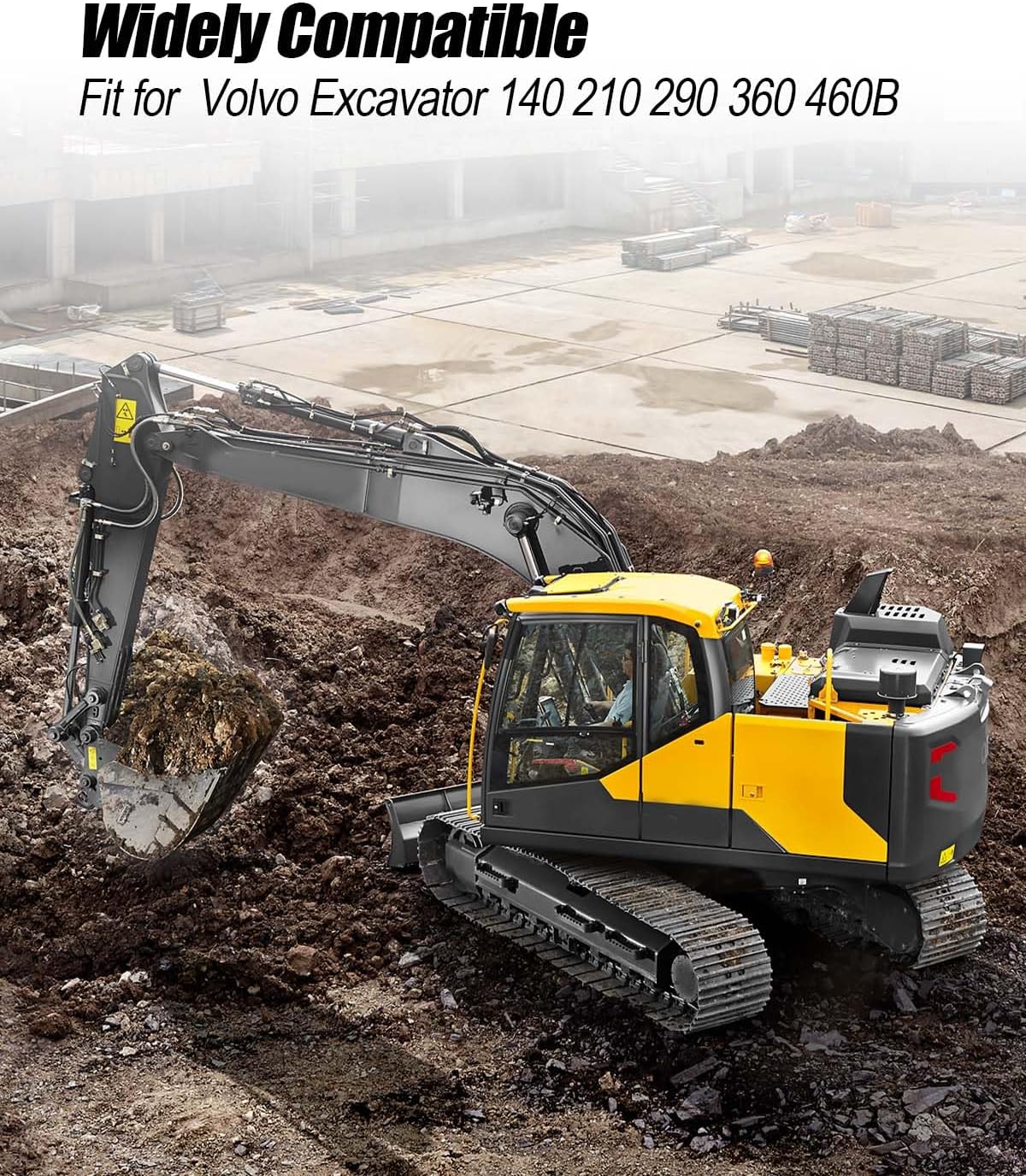 Excavator Oil Drain Pipe Fit for Volvo Excavator 140 210 290 360 460B