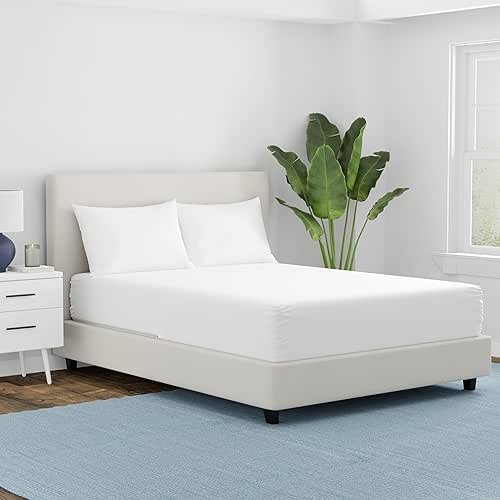 AllerEase Waterproof Mattress Protector Stain Protection Twin Size Allergen Barrier
