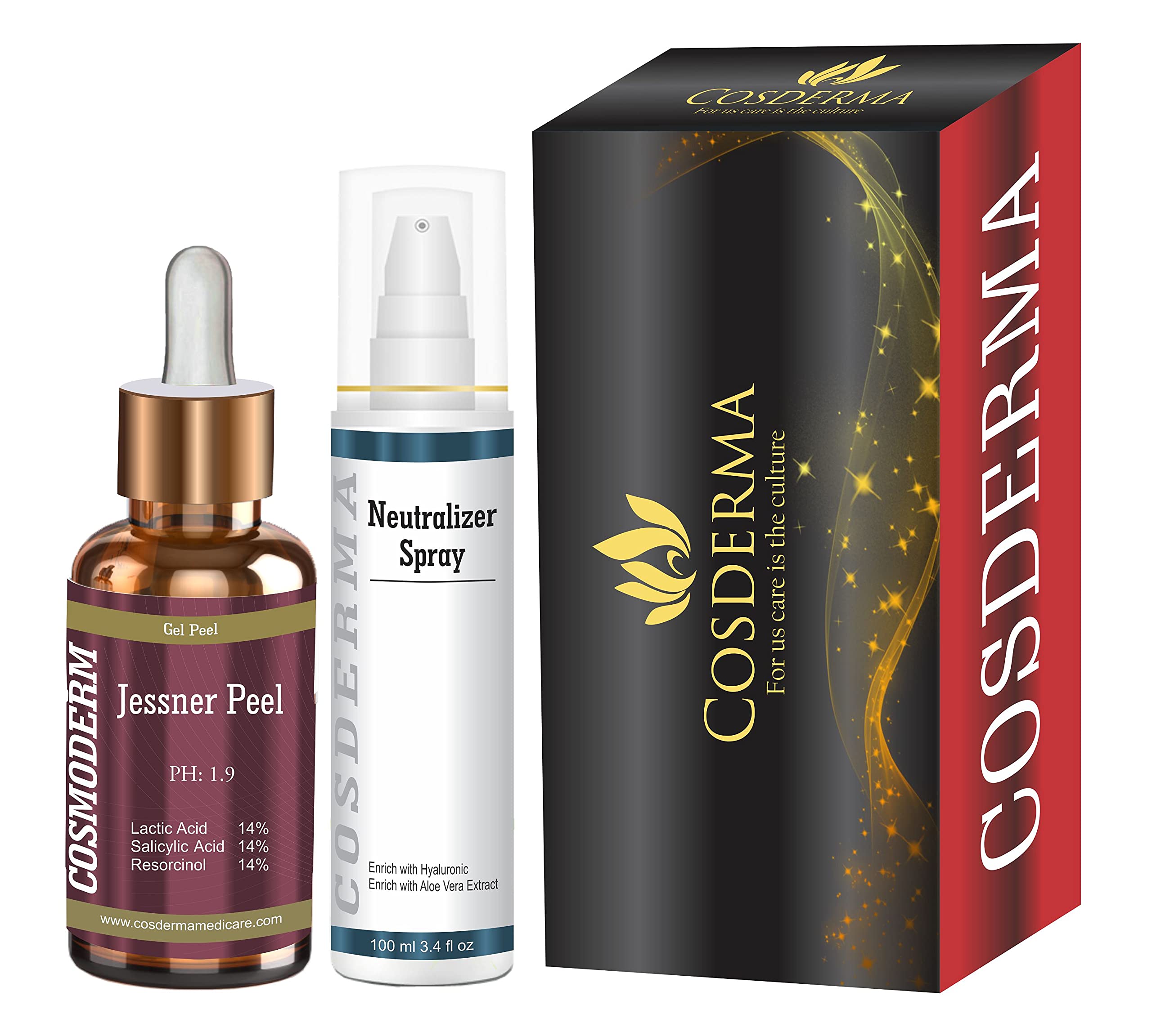 Jessner Skin Rejuvenating Peel In Liquid Form Clear Pimples Oil and Open Pore and Scars