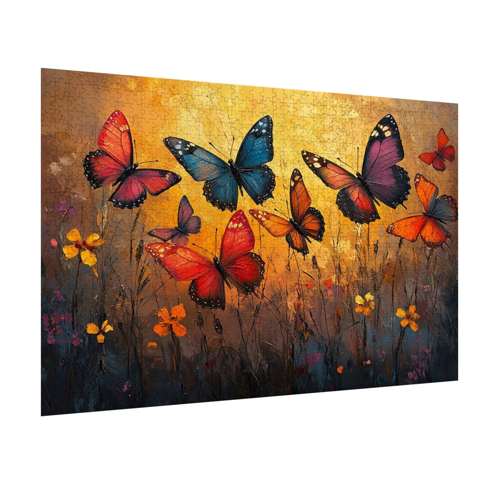 Puzzle 4000 Pezzi farfalla Puzzle Classici per Gioco Familiare, n-266 | Impossibile Puzzles, Intrattenimento Creativo, Rilassamento e Intelligence, Regalo per Amore e Amico, Home Decor, astratto