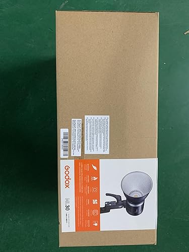 Miniatura 7 de Godox ML30 - Luz de video LED portátil, luz continua LED portátil, 5600K 45700Lux CRI96+ TLCI97+ luz diurna de estudio, 12 efectos de iluminación,