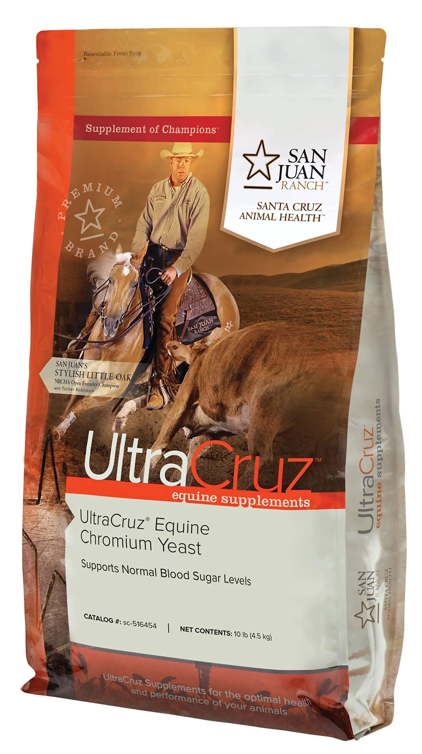 UltraCruz® Integratore di lievito di cromo per cavalli, 10 libbre