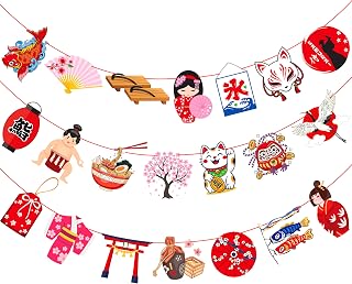 Japanese Themed Banner Set