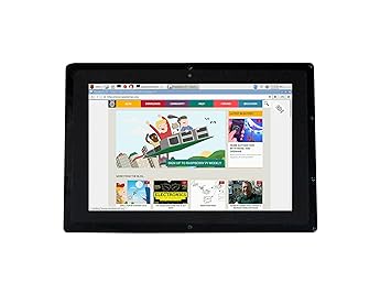 Waveshare 10.1inch HDMI LCD B with case IPS Touchscreen 1280x800 Capacitive Display Supports Raspberry Pi 3 B 2 B B A Banana Pi Pro BeagleBone Black Supports Multi Systems