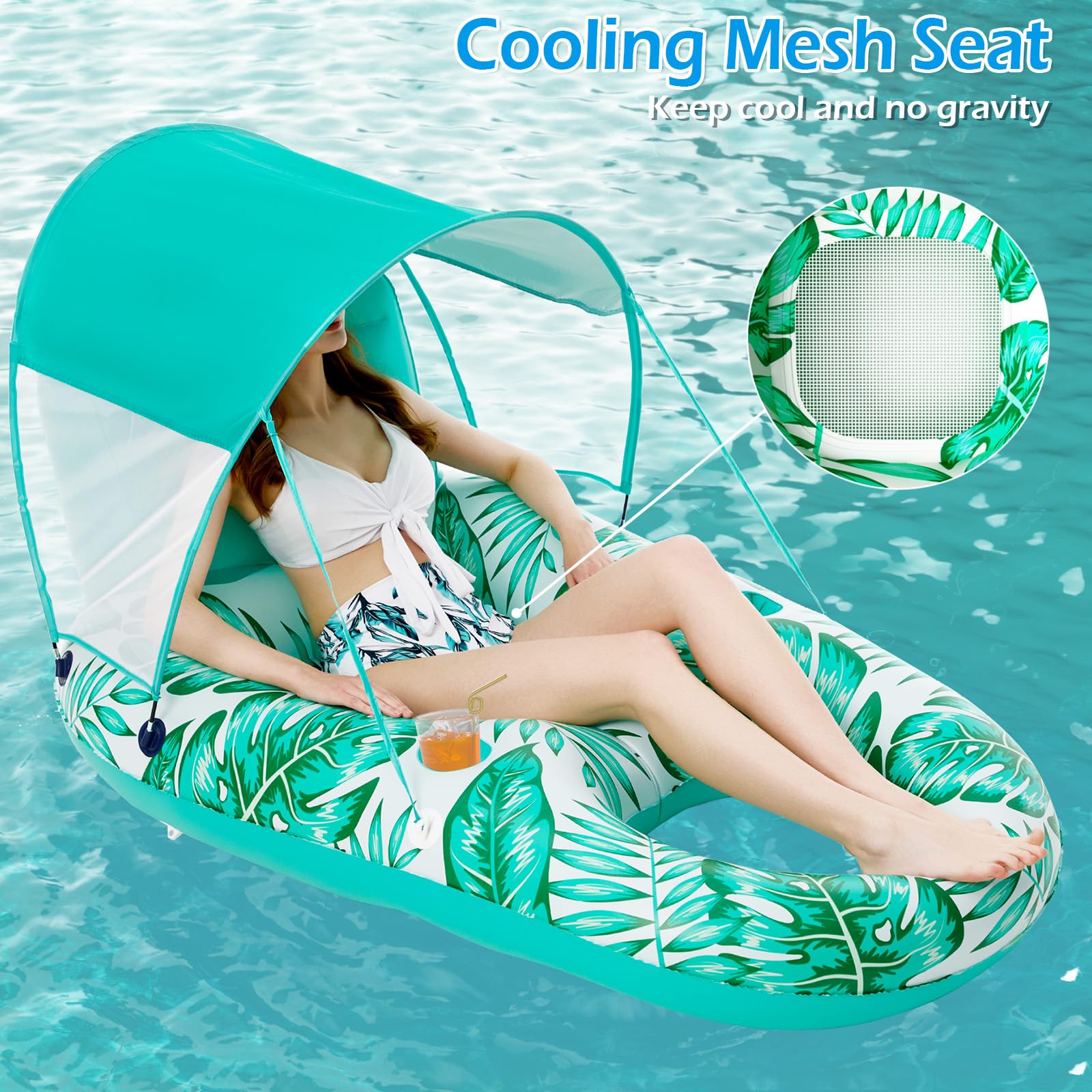 Paons Géants Flottants Pour Piscine – Flotteurs Gonflables Pour Adultes, Matelas Gonflable Pour