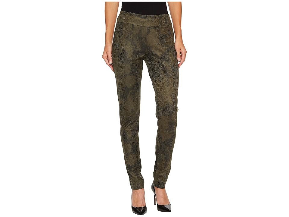 

Tribal Pull-On 31 Printed Suede Leggings (Forest) Women's Casual Pants