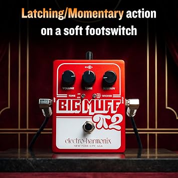 Electro-Harmonix Big Muff Pi 2 with Tone Wicker Fuzz Pedal