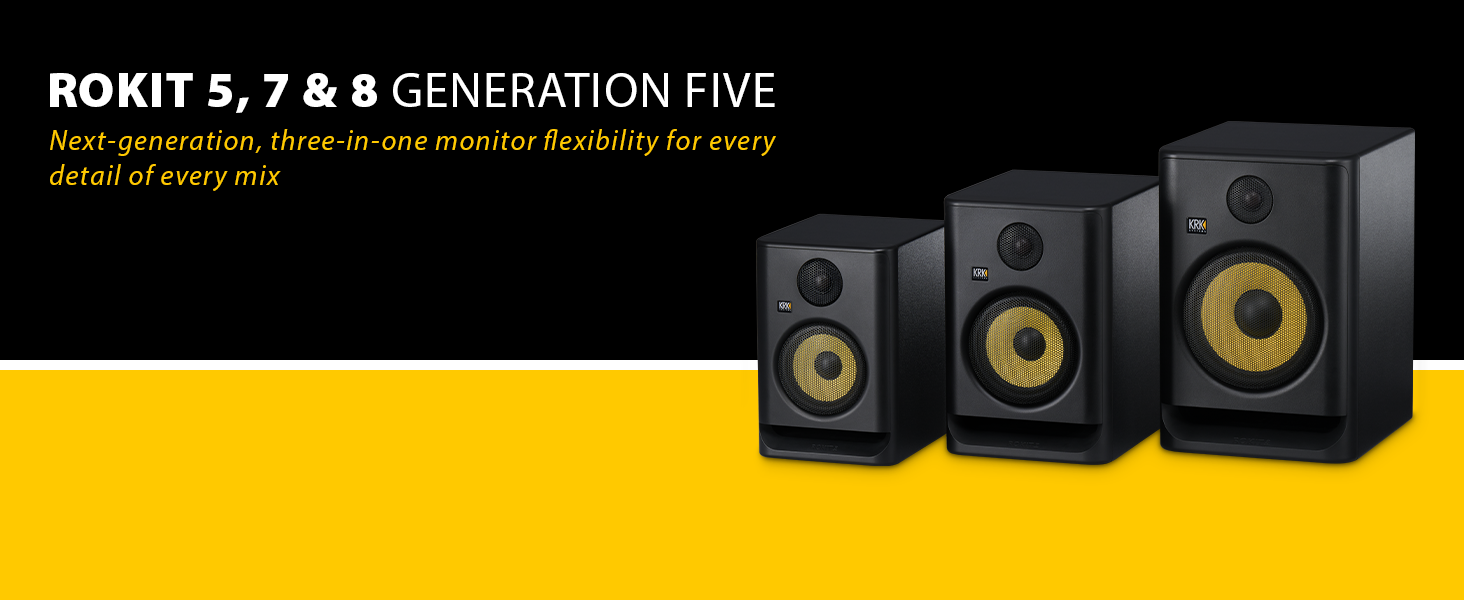 Amazon.com: KRK RP8G5 ROKIT 8 Generation Five 8