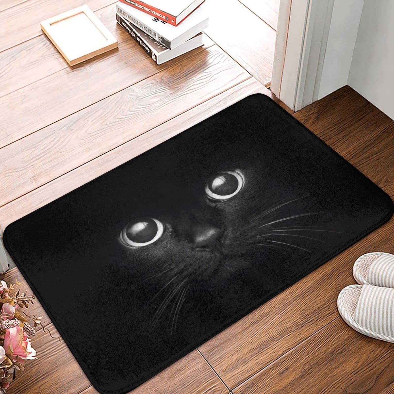 Tapis pour chambre à coucher de chat installé sur la terrasse abritée