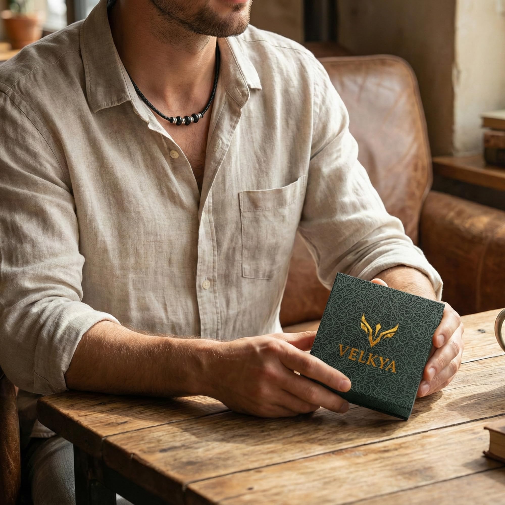 Collana Uomo Argento 925 Vero con Certificato di Autenticità,42+7 cm