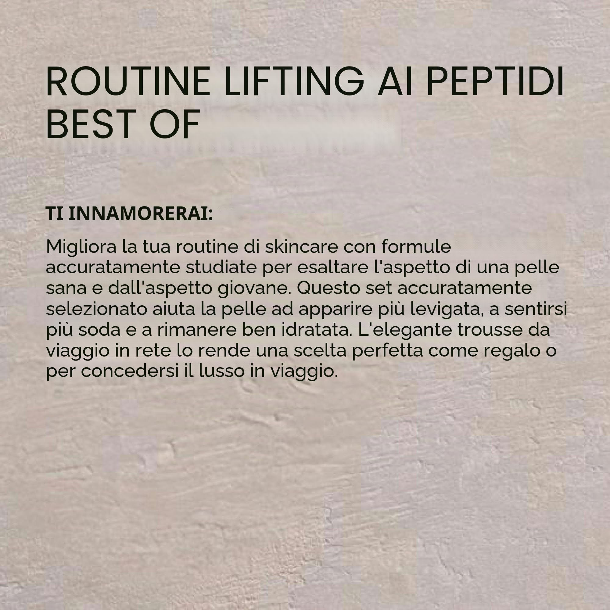 BABOR Peptide Lifting Routine, Topseller Set per la cura della pelle matura, anti-invecchiamento, con fiala, crema per gli occhi e crema per il viso, 3 pezzi
