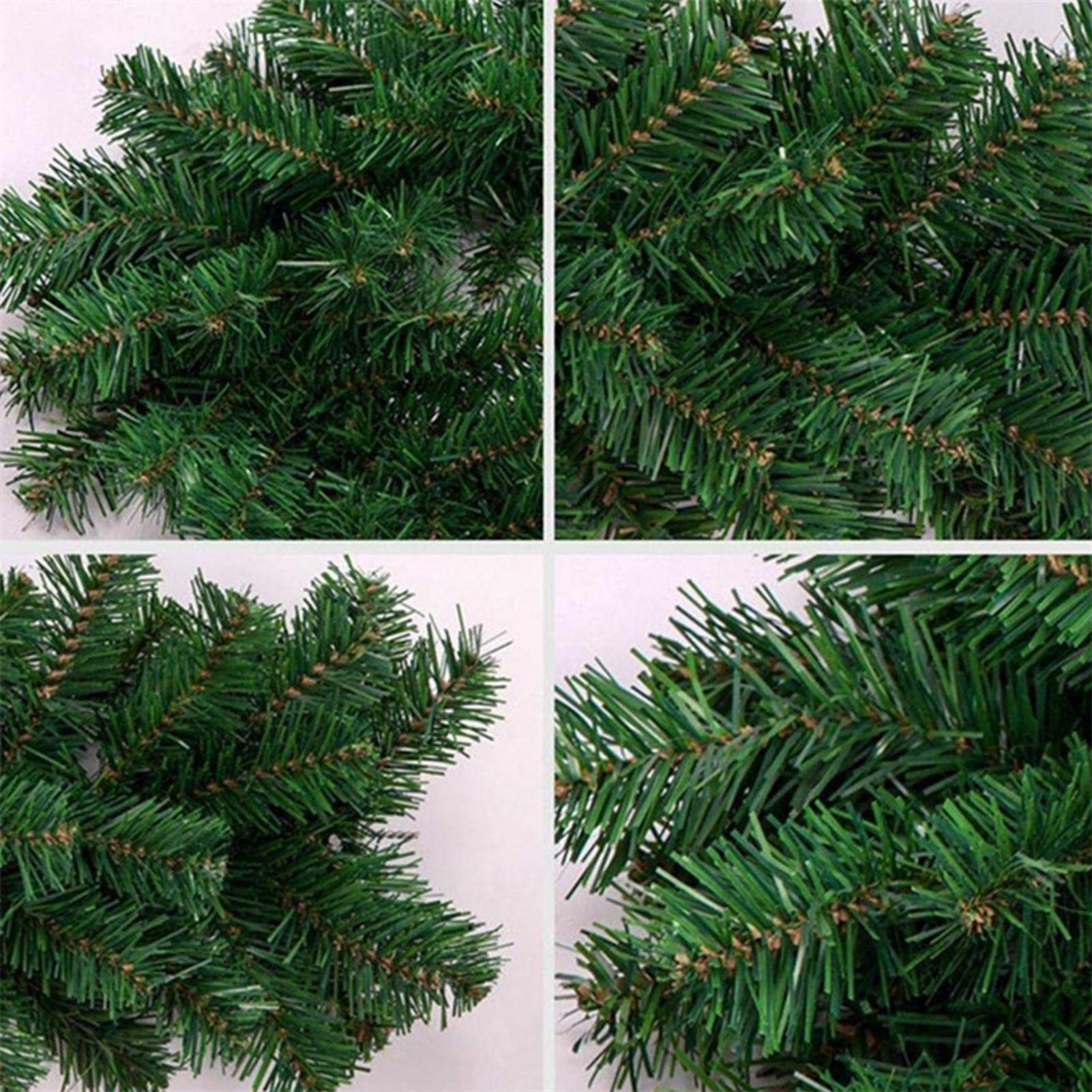 Ghirlanda di abete artificiale - 275 cm - Aspetto naturale - 300 rami