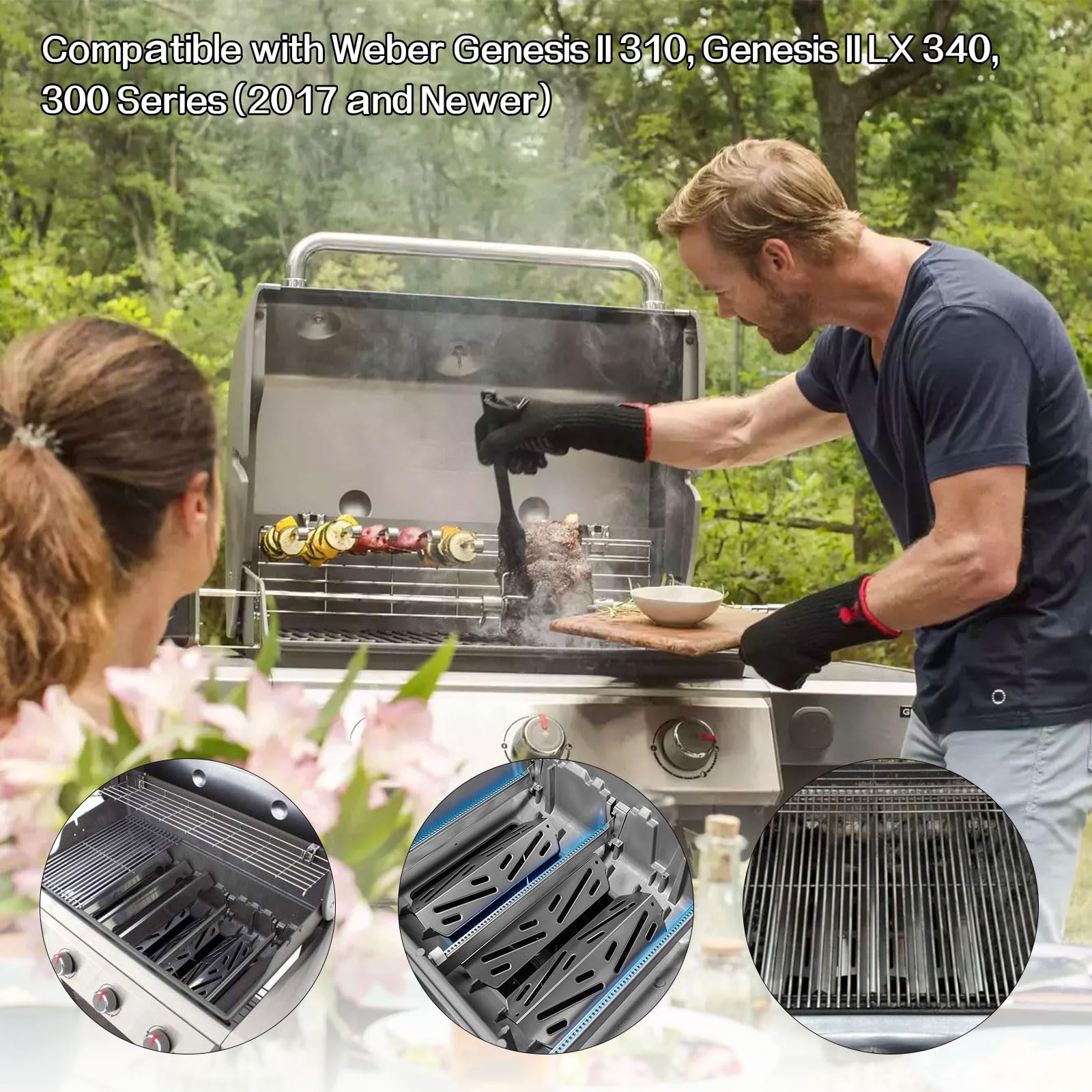 Gas Grill Weber 66795 Flavorizer Bars Weber 66795 Flavorizer Bars