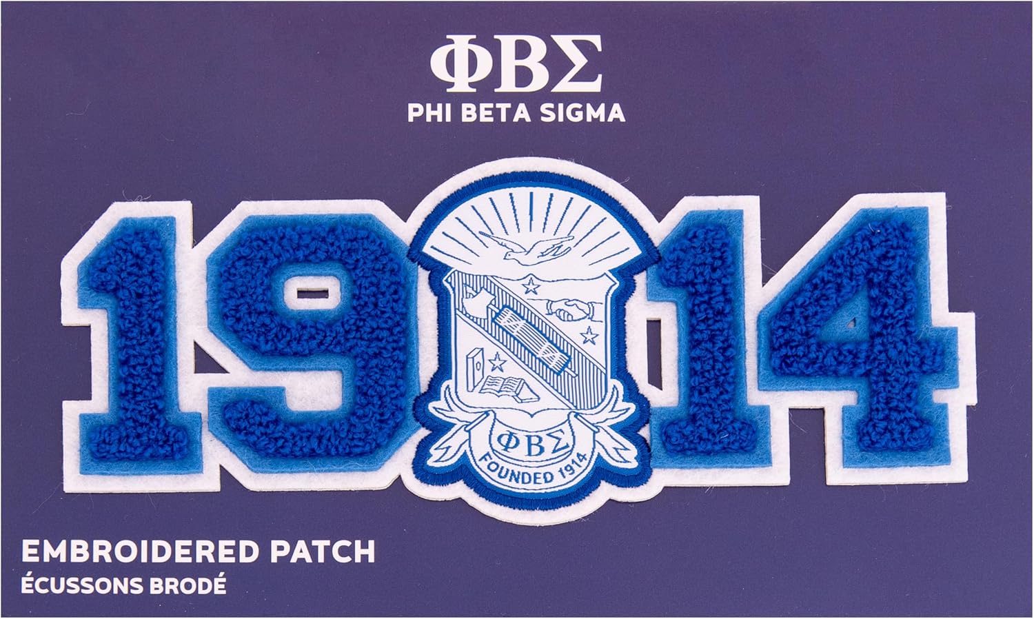 Desert Cactus Phi Beta Sigma Divine 9 Patch Fraternity Embroidered Appliqué Sew or Iron On Blazer Jacket Bag (Felt Letterman Patch) - Image 4