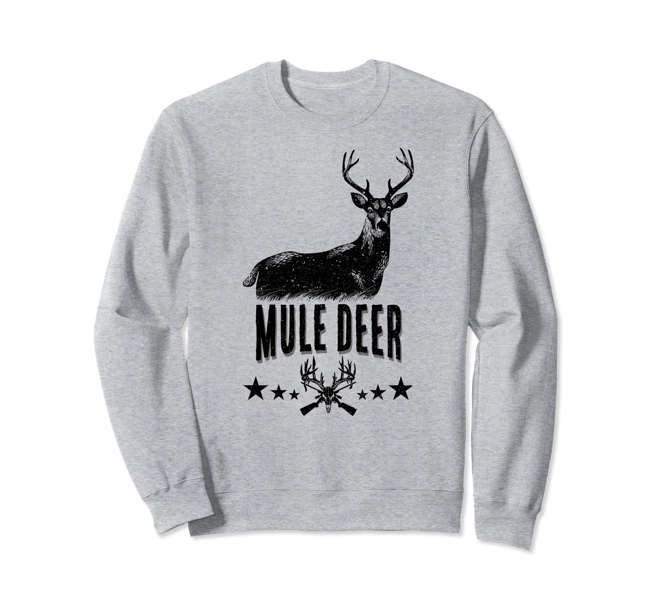American Mule Deer! Wildlife Hunter Sweatshirt