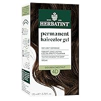 Vista 56 de Herbatint - Tinte permanente para el cabello - 4N castaño - Para hasta 100% de cobertura de canas resistentes - Sin amoníaco, sin alcohol y vegano