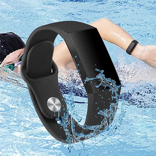 Miniatura 5 de Vanjua Correa compatible con Fitbit Charge 4 bandas para mujeres y hombres, correa de repuesto deportiva impermeable de silicona suave para Fitbit
