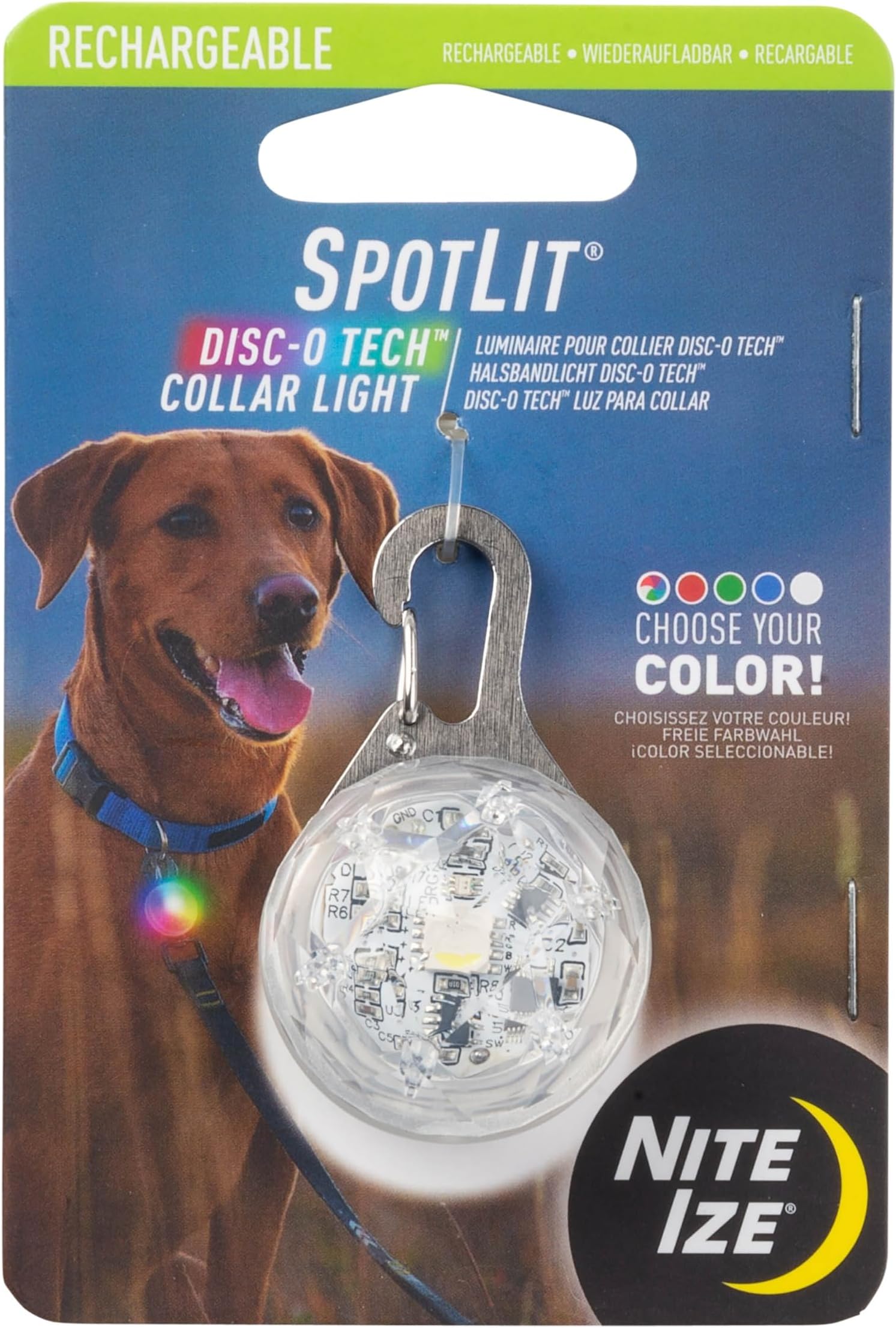 Nite Ize SpotLit® Rechargeable Collar Light