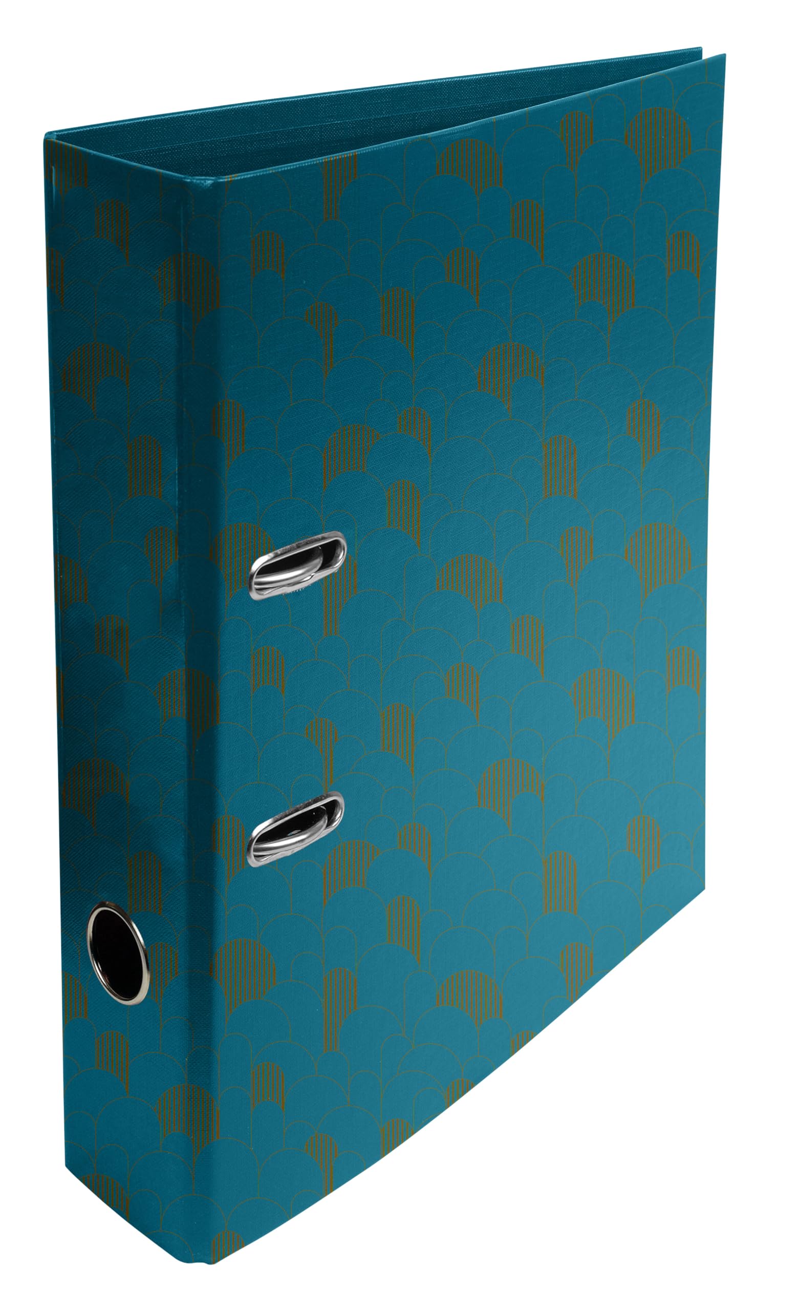 Exacompta - Ref 53450E - Box of 10 Prem'Touch NeoDeco Lever Arch Files - 80mm Spine - 80mm Mechanical - Grip Eyelet - External Dimensions 32 x 29 cm - File Format A4 - Assorted