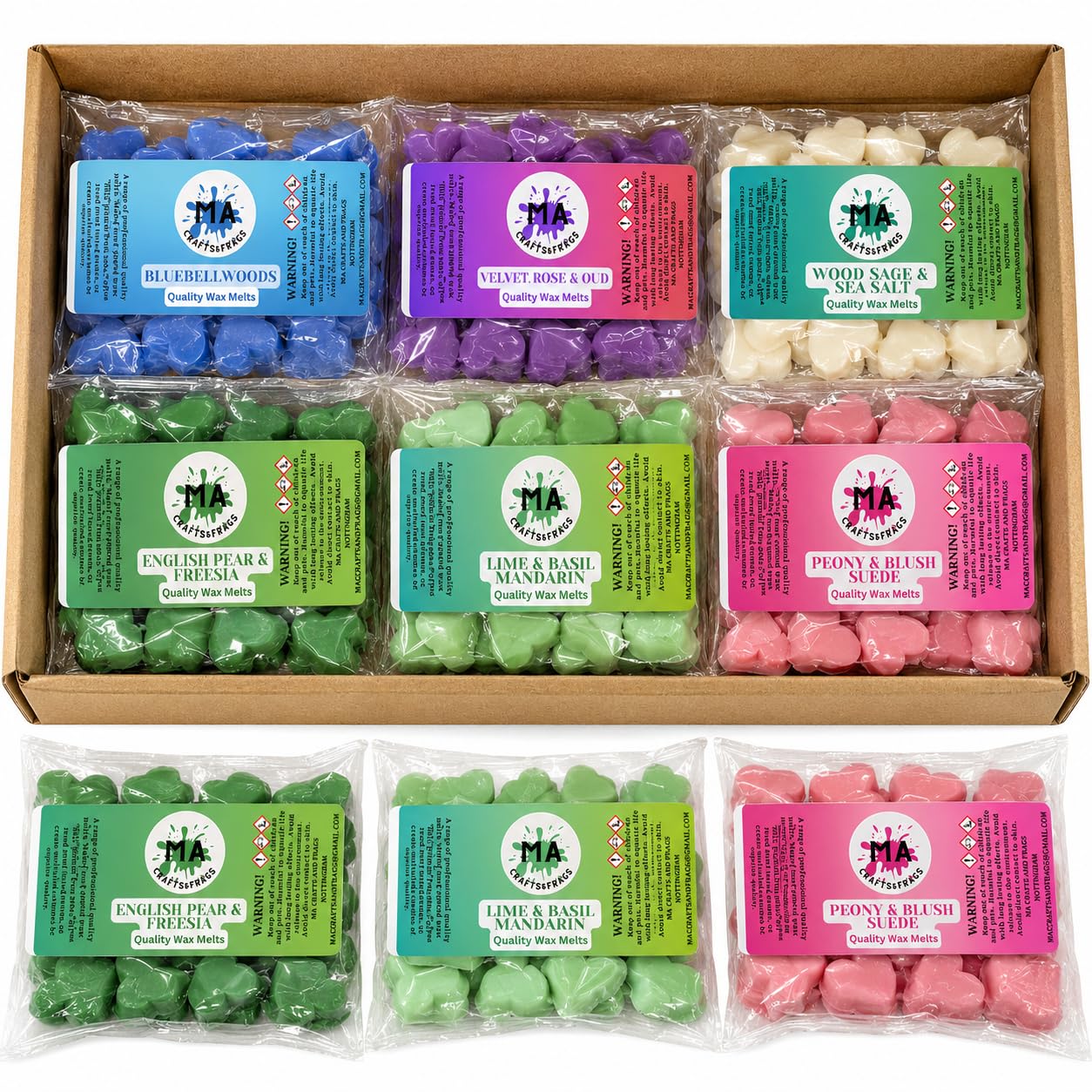 English Boutique Soy Wax Melts – Handmade Long Lasting Home Fragrance