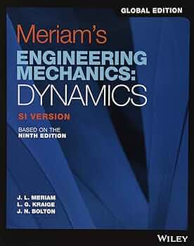 2冊セット　Meriam's ENGINEERING MECHANICS Meriam′s Engineering Mechanics: Dynamics SI Version: Meriam, James