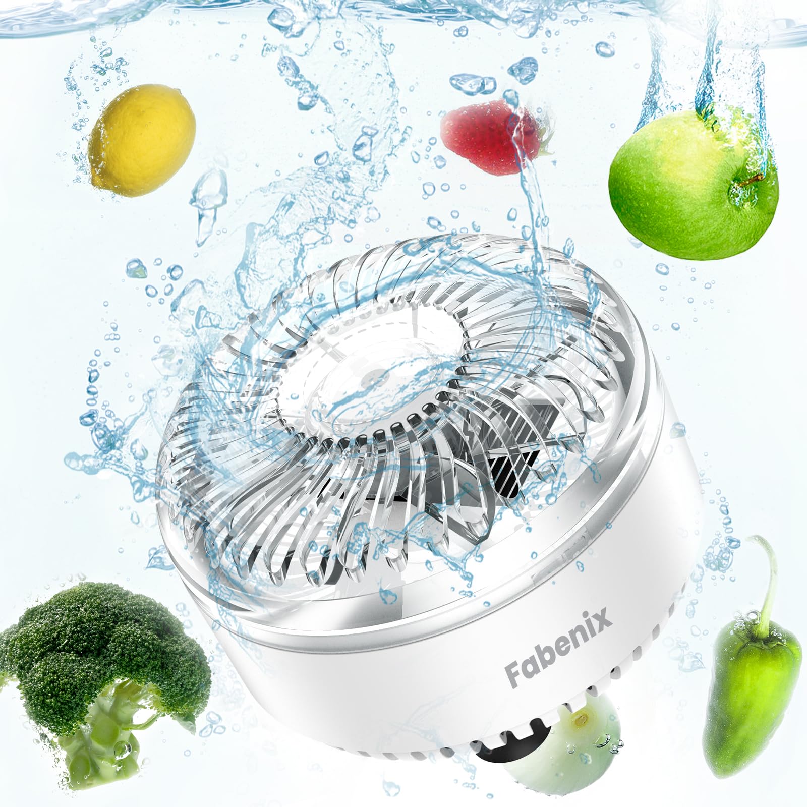Amazon.com: Fabenix Fruit and Vegetable Washing Machine.Upgraded