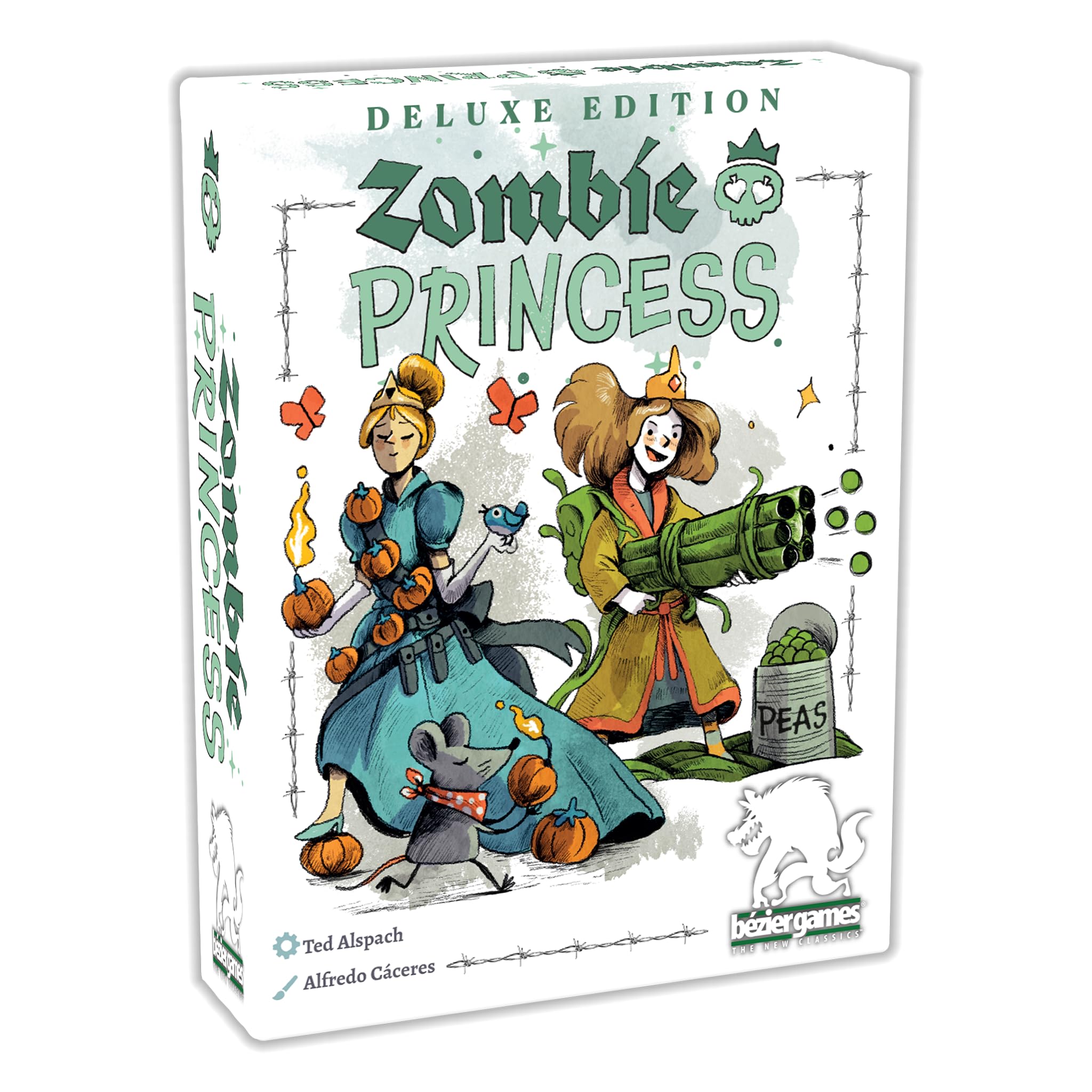 Zombie Princess Edycja Deluxe od Bezier Games | Wiek 14+ | 3-6 graczy | Gra strategiczna inspirowana pikami z unikalnymi mocami i grą zespołową